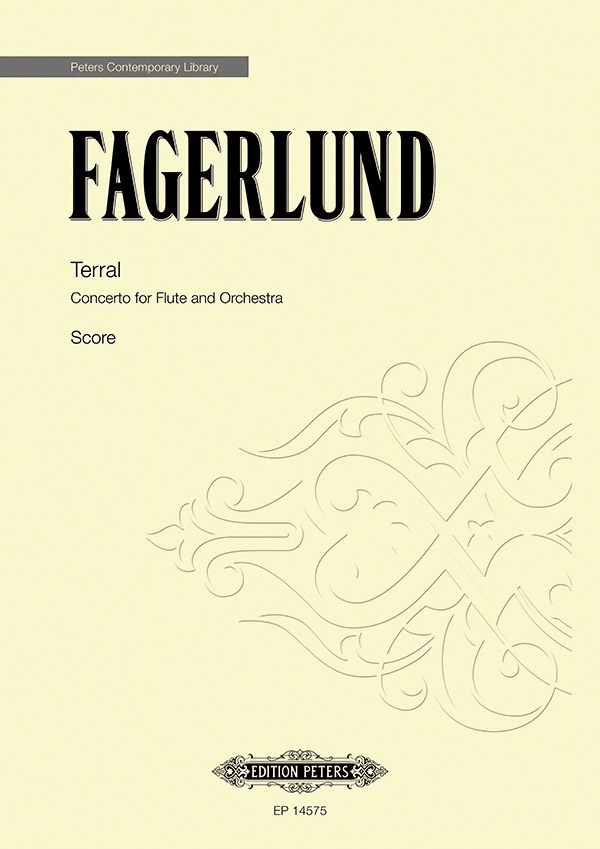 Terral Concerto For Flute And Orchestra Score