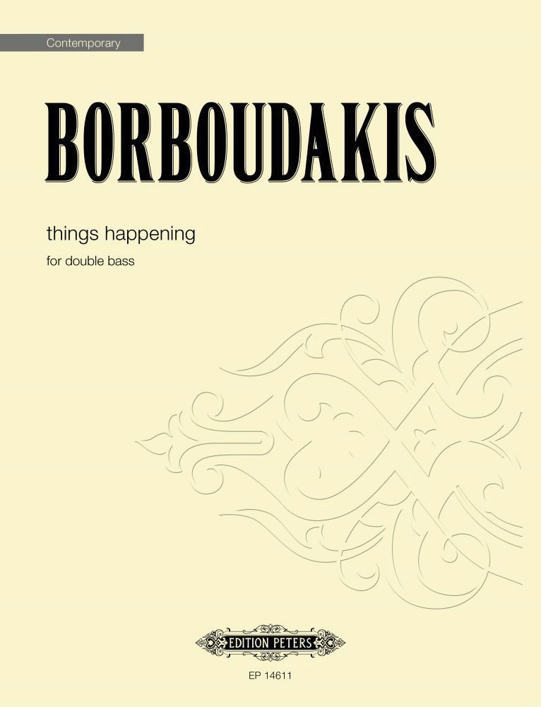 Things Happening For Double Bass Book