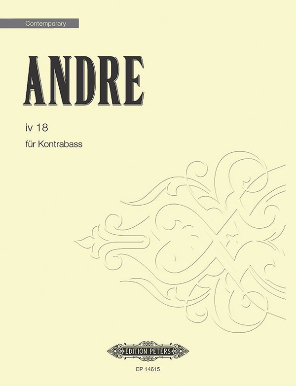 Iv 18 füR Kontrabass Sheet