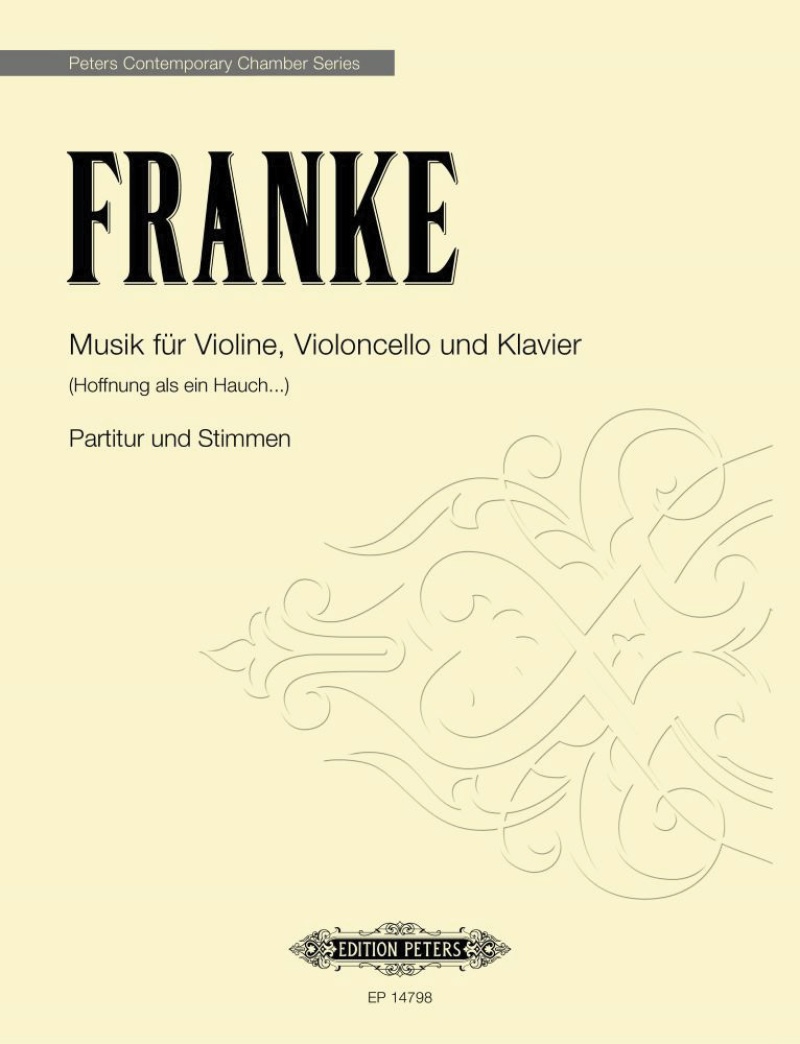 Musik füR Violine, Violoncello Und Klavier Part(S)