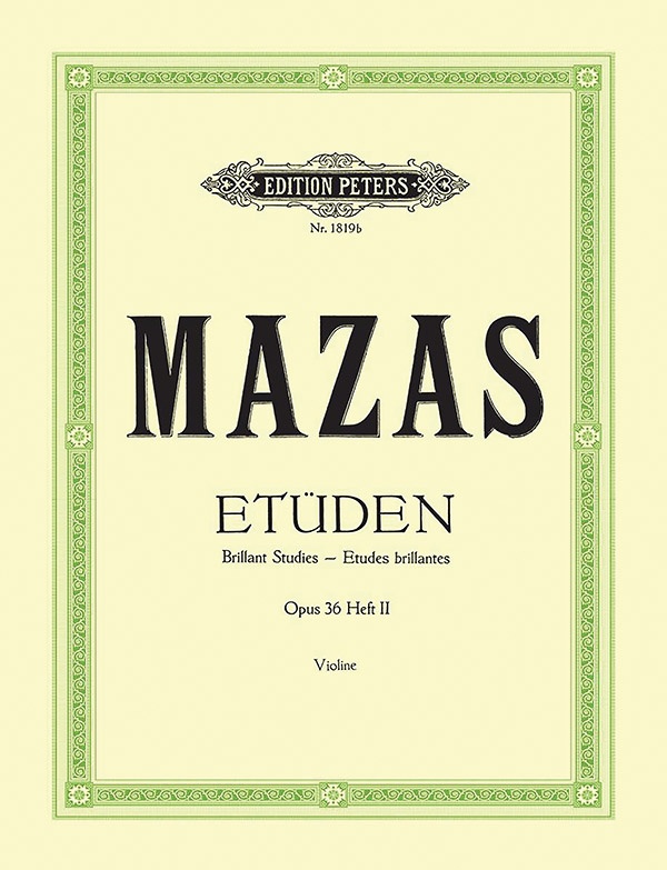Studies Op. 36 For Violin, Vol. 2: éTudes Brillantes Nos. 31-57 Book