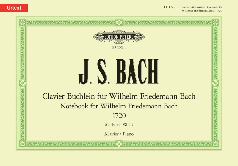 Notebook For Wilhelm Friedemann Bach Book