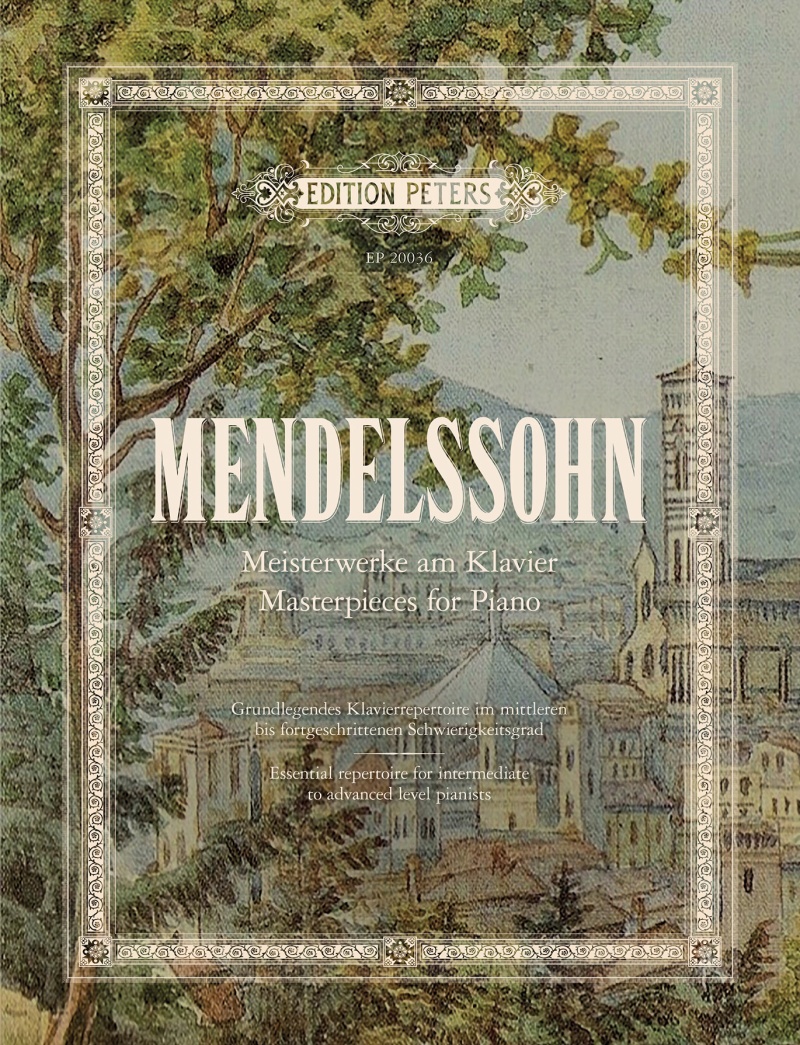 Mendelssohn: Masterpieces For Piano Book