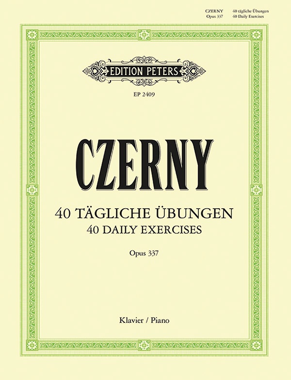 40 Daily Exercises Op.337 Book