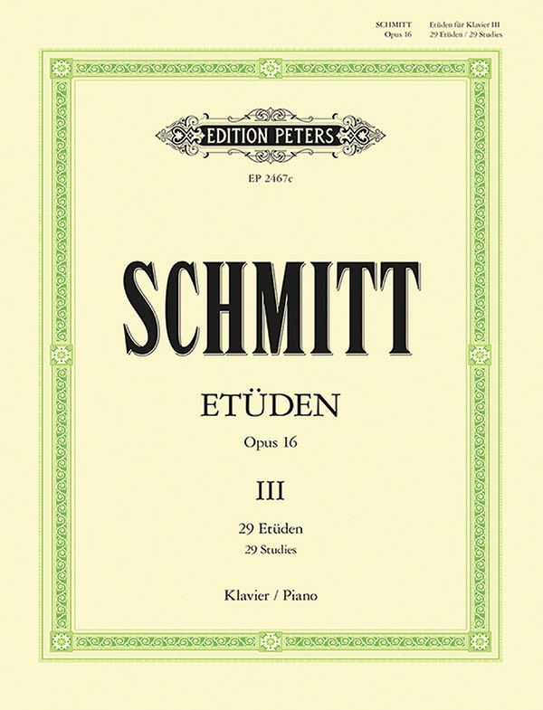 Studies Op. 16, Book Iii Book