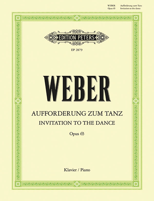 Invitation To The Dance Op.65 Sheet