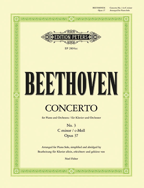 Concerto No. 3 In C Minor Op.37 Sheet
