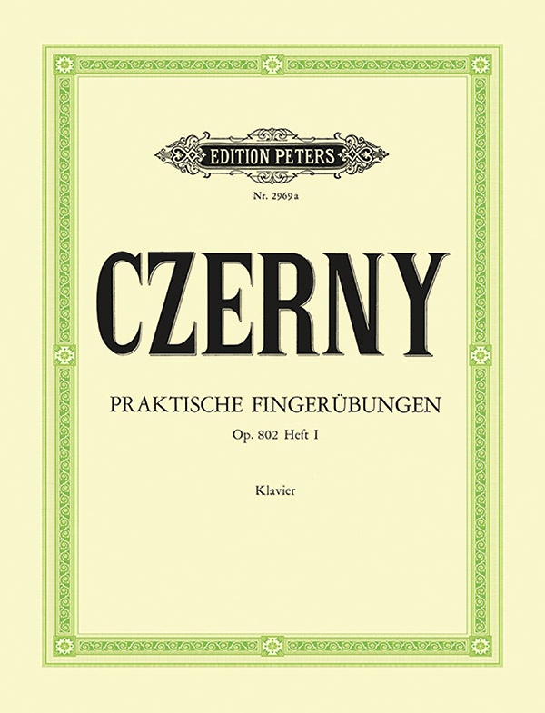 Practical Finger Exercises Op.802 Vol.1 Book