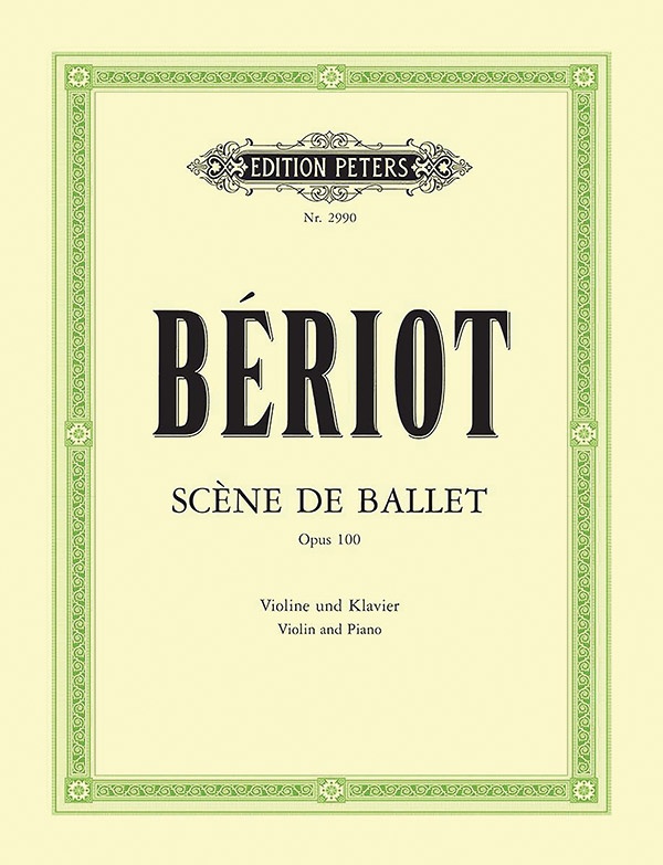 ScèNe De Ballet Op. 100 (Edition For Violin And Piano) For Violin And Orchestra Book