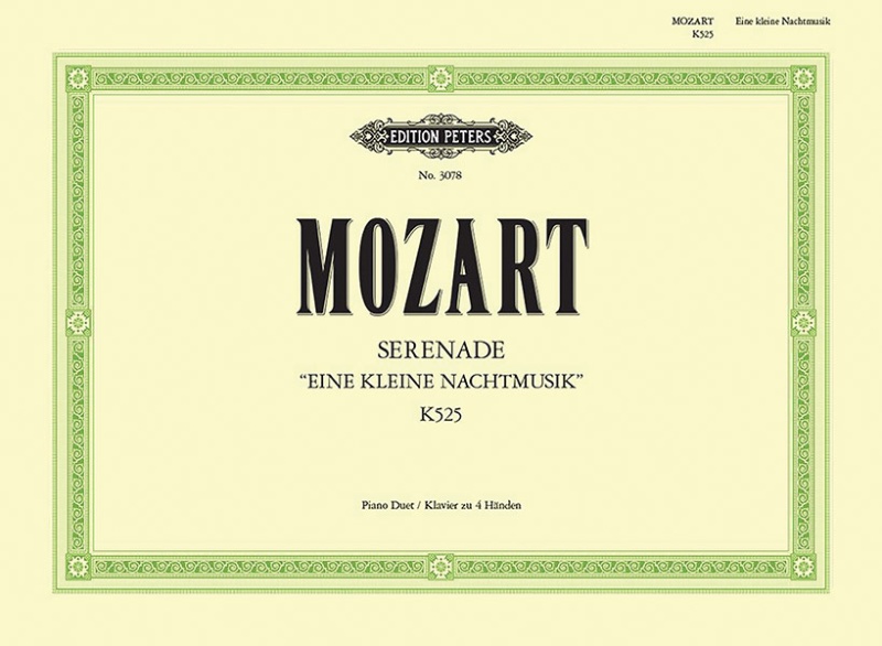 Serenade in G K525 Eine Kleine Nachtmusik Book