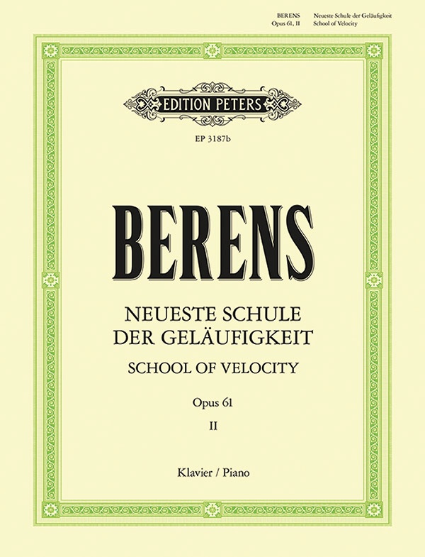 School Of Velocity Op.61 Vol.2 Book