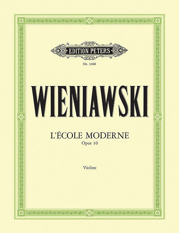 L'éCole Moderne Op. 10: éTudes-Caprices For Violin Book
