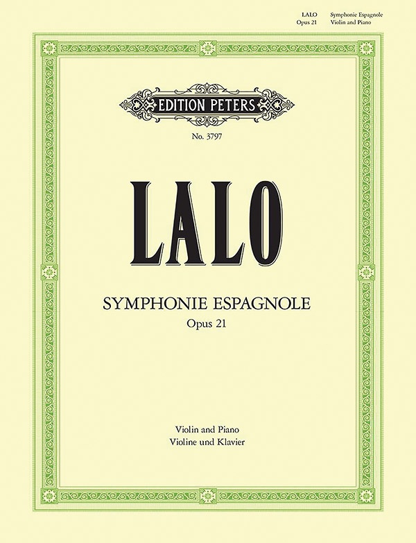 Symphonie Espagnole Op. 21 (Edition For Violin And Piano) For Violin And Orchestra, Solo Part Ed. By Carl Herrmann Book