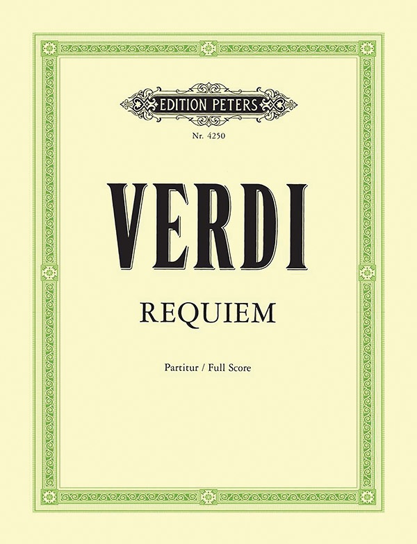 Requiem (1874) (Full Score) Conductor Score