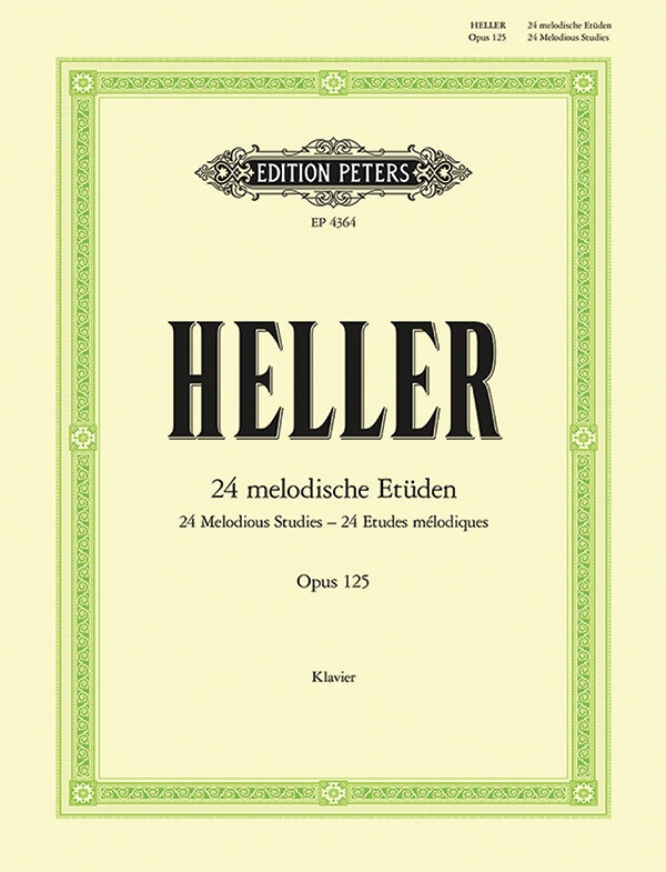 24 Melodious Studies Op.125 Book