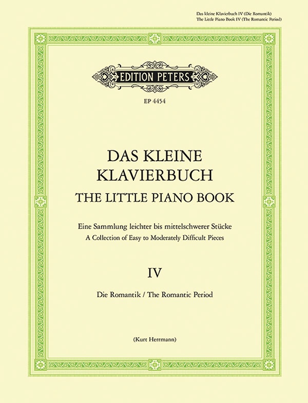 The Little Piano Book Vol.4: The Romantic Period Book