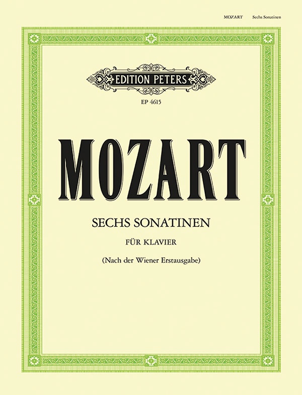 6 Viennese Sonatinas Book