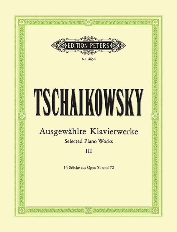 Selected Piano Works Vol.3 Book