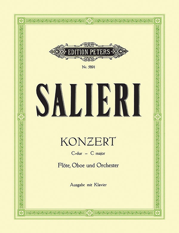 Concerto For Flute And Oboe In C Major Book