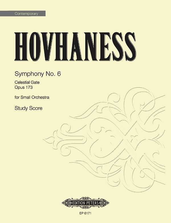 Symphony No. 6 Op. 173 (Celestial Gate) For Small Orchestra Study Score