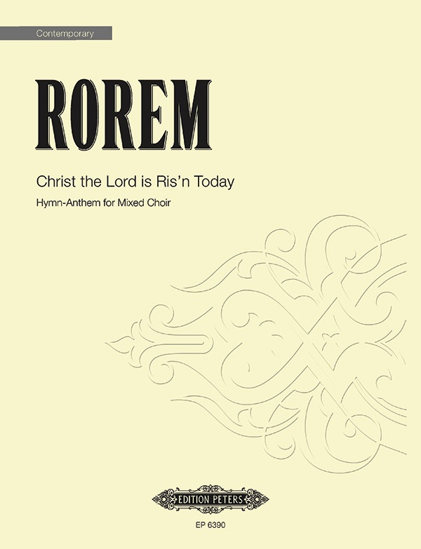 Christ The Lord Is Ris'n Today (Hymn-Anthem) (Eng.) Choral Octavo