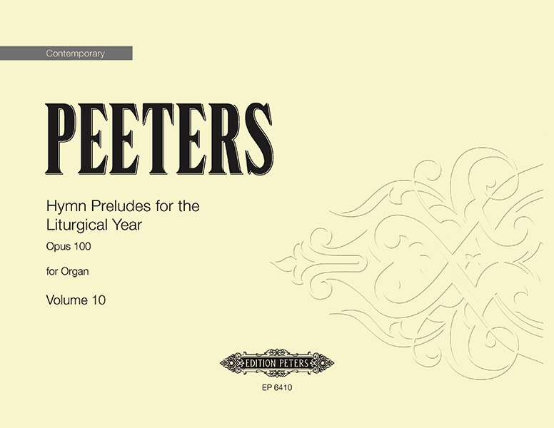 Hymn Preludes For The Liturgical Year Op. 100 Vol. 10 The Church, The Holy Ministry, Ordination, Installation, Commissioning Book