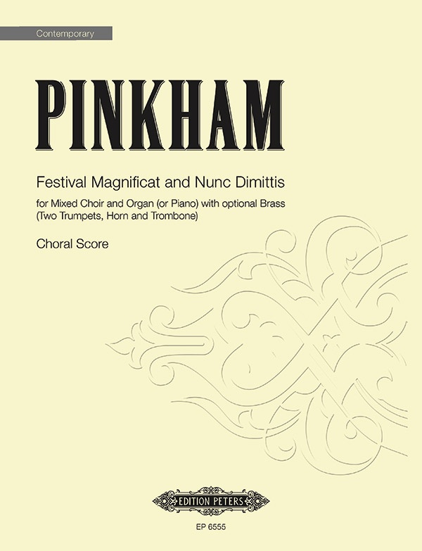 Festival Magnificat And Nunc Dimittis Choral Octavo