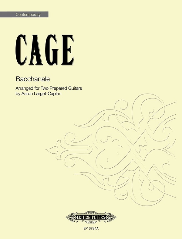 Bacchanale (Arranged For Two Prepared Guitars) Sheet