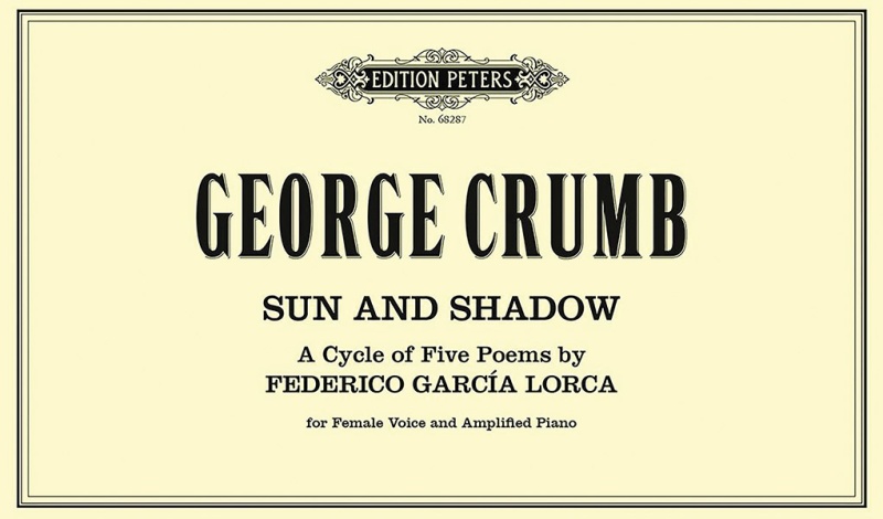 Sun And Shadow (Spanish Songbook Ii) A Cycle Of Five Poems By Federico GarcíA Lorca For Voice And Amplified Piano (Performing Score) Book