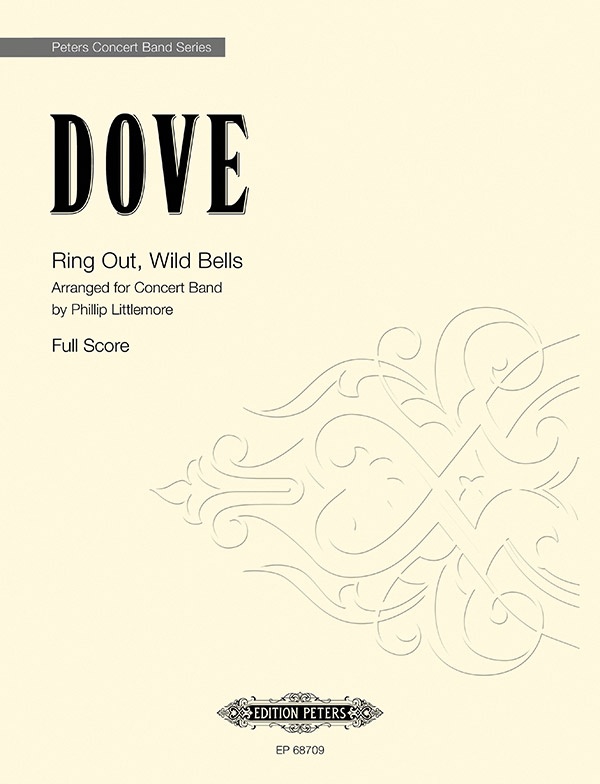 Ring Out, Wild Bells Arranged For Concert Band Conductor Score