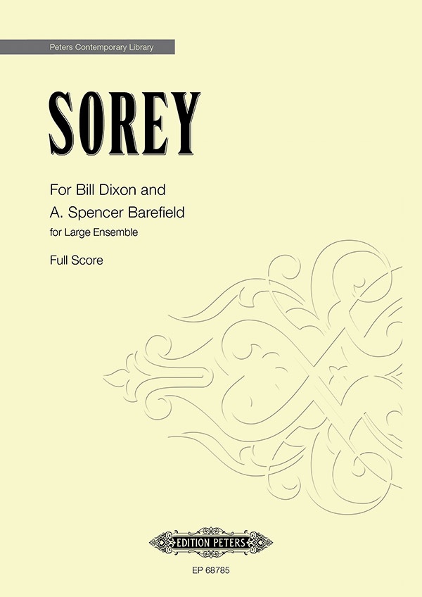 For Bill Dixon And A. Spencer Barefield Book