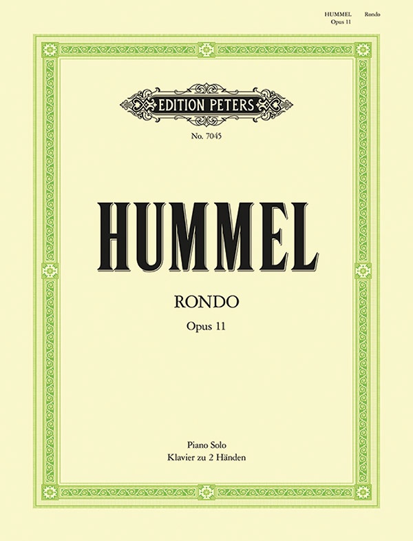 Rondo In E Flat Op.11 Book