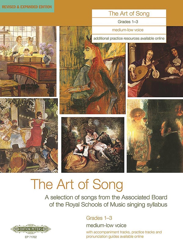 The Art Of Song, Grades 1-3 (Medium/Low Voice) A Selection Of Songs From The Abrsm Syllabus Book