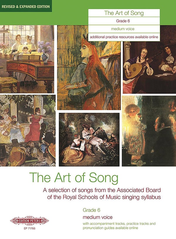 The Art Of Song, Grade 6 (Medium Voice) A Selection Of Songs From The Abrsm Syllabus Book