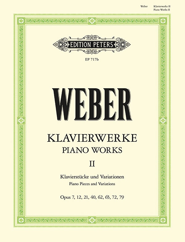 Piano Works Vol. Ii: Piano Pieces And Variations Book