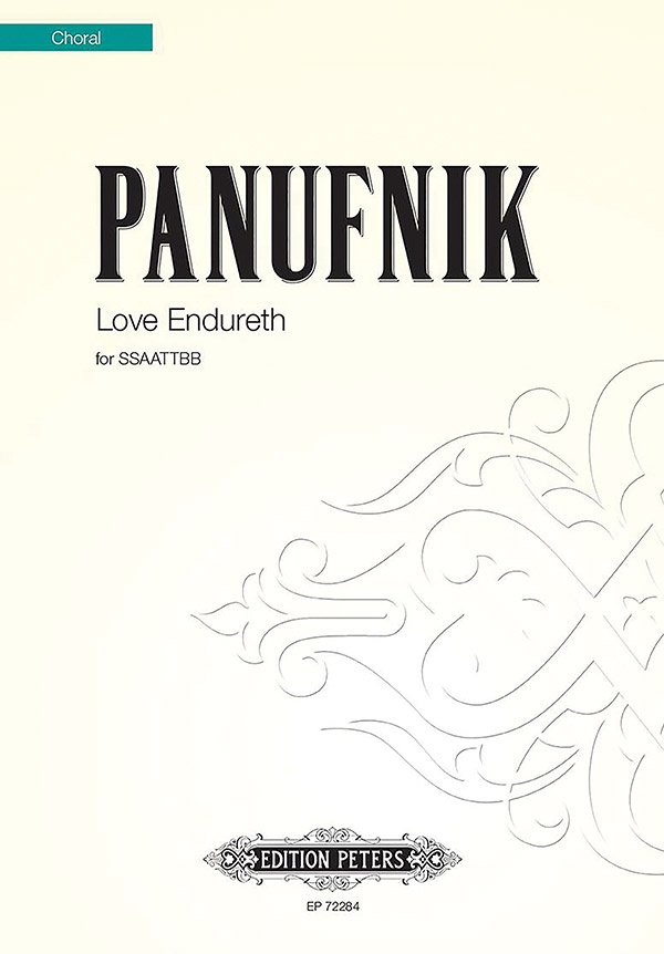 Love Endureth For Ssaattbb Choir Choral Octavo