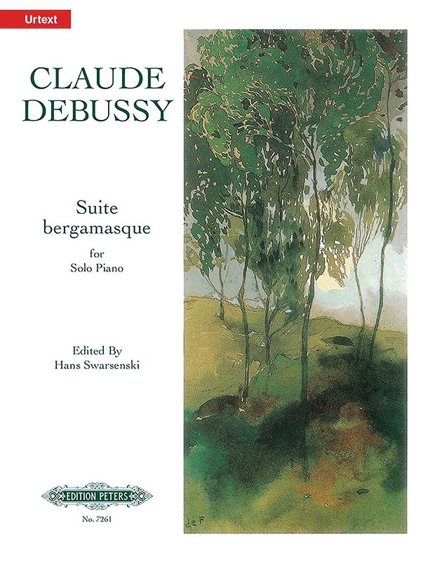Suite Bergamasque For Piano Urtext Book