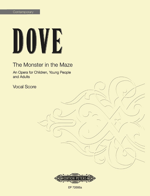 The Monster In The Maze (English Vocal Score) Sheet