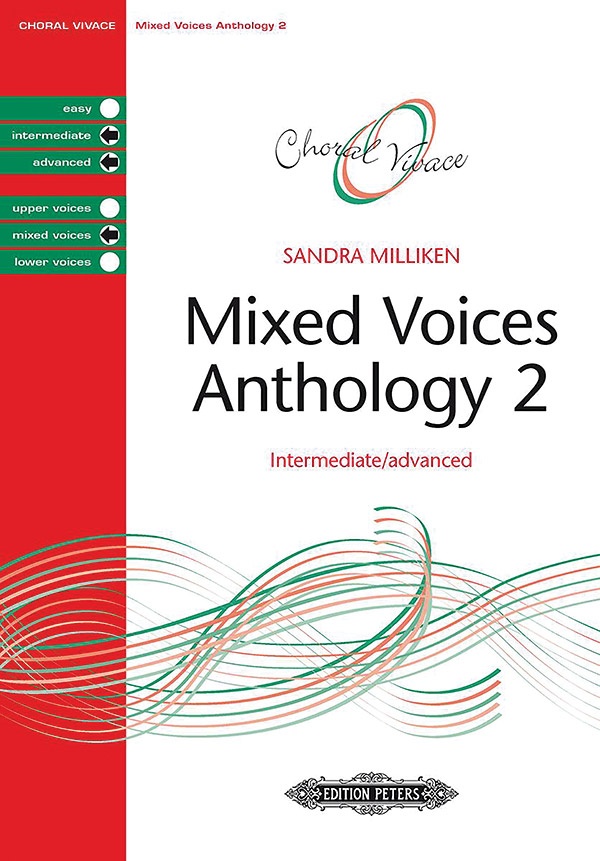 Choral Vivace Mixed Voices Anthology 2 7 Pieces With And Wihout Piano, Intermediate/Advanced Book