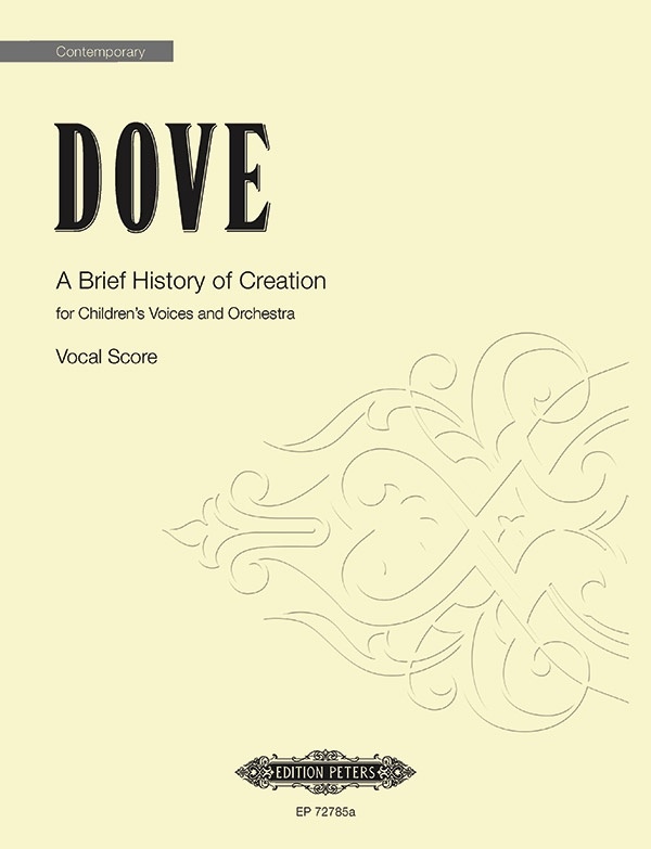 A Brief History Of Creation For Children's Voices And Orchestra Book