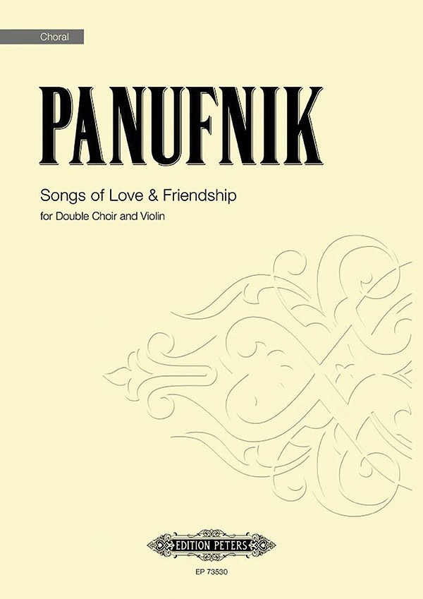 Songs Of Love & Friendship (Vocal Score) Sheet