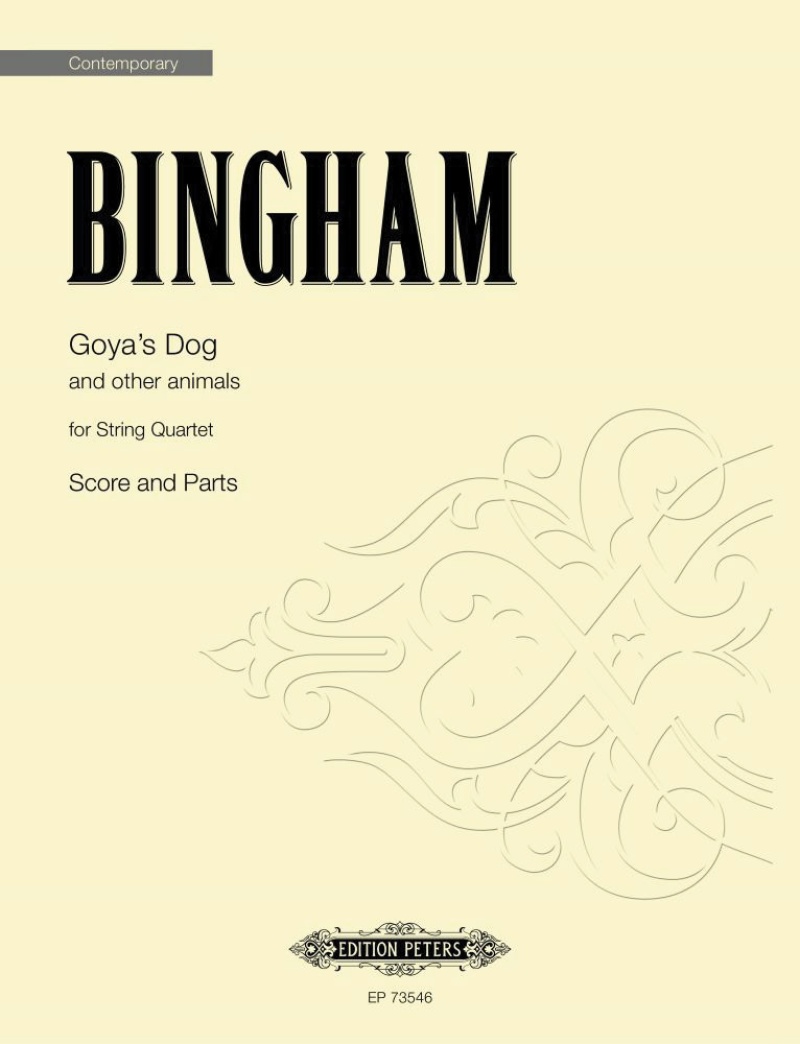 Goya's Dog For String Quartet Conductor Score & Parts