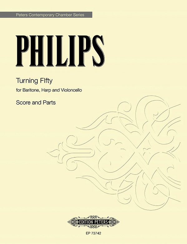 Turning Fifty For Baritone, Harp And Violoncello Conductor Score & Parts