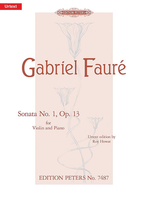Violin Sonata No. 1 In A Op. 13 Urtext Book