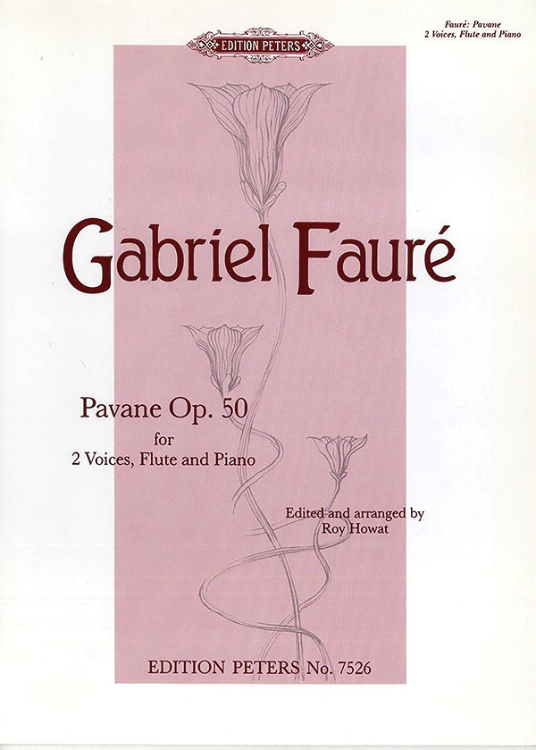 Pavane (Arranged For 2 Voices, Flute And Piano) Soprano/Alto And Tenor/Baritone Book