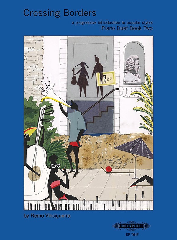 Crossing Borders For Piano Duet, Book 2 A Progressive Introduction To Popular Styles Book