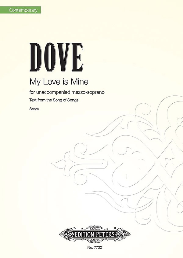 My Love Is Mine For Unaccompanied Soprano Book