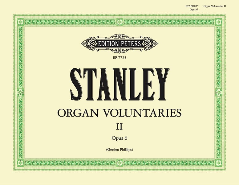 Ten Organ Voluntaries Op. 6 Book