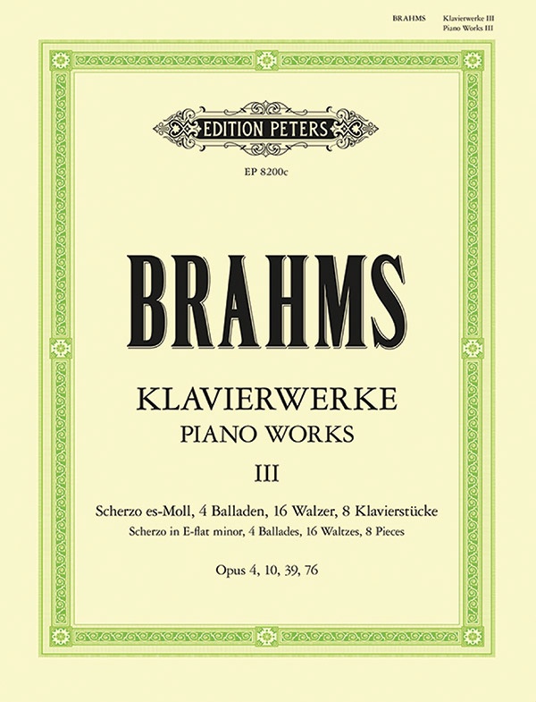 Piano Works Vol.3: Collected Shorter Pieces Book