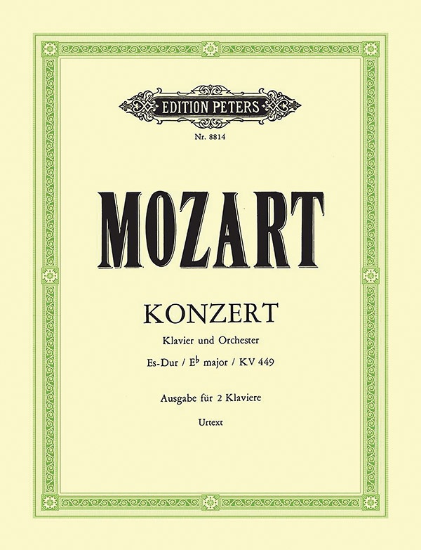 Piano Concerto No. 14 in E Flat K449 for 2 Pianos